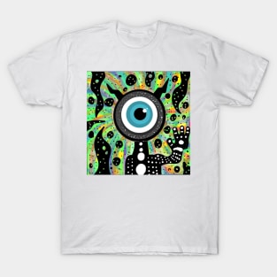Psychedelic Alien T-Shirt